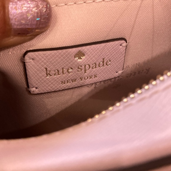 Kate Spade Purple Crossbody Bag with Metallic Logo - Picture 2 of 9